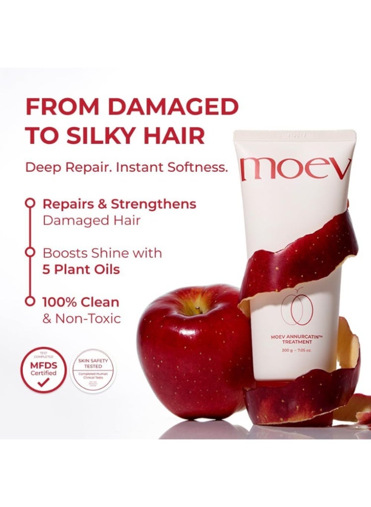 MOEV Hair Loss & Thinning Solution – MOEV Annurcatin Strengthening Set | Shampoo, Treatment, Hair Tonic & Oil Essence for Growth & Volume - Image 4
